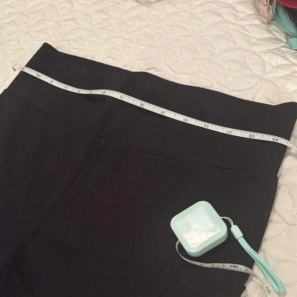 Lou & Grey For Loft Black and Gray Leggings Set set of 2 Pull On Stretch Sz Med - Picture 8 of 11